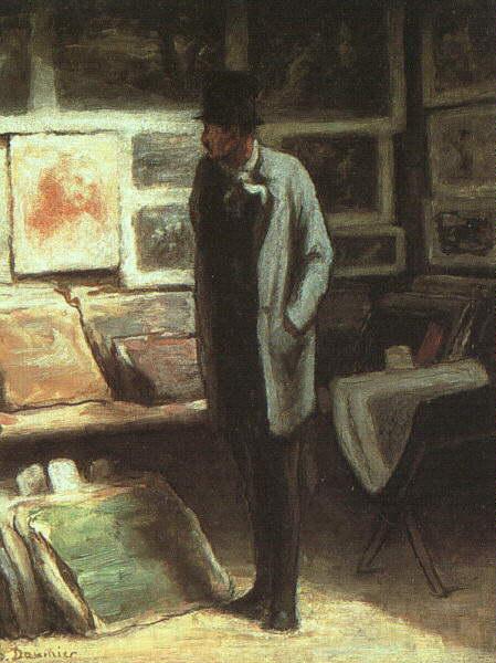 Honore  Daumier The Print Collector